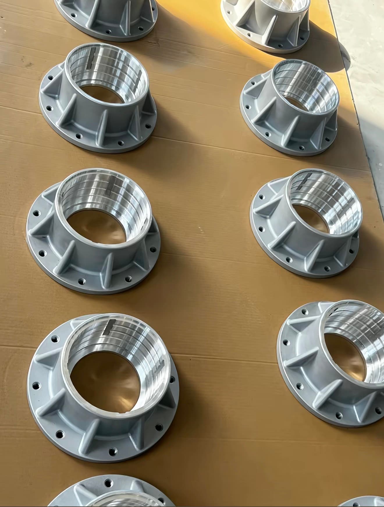 Machinery accessory aluminum die-cast part for drawing-based project review