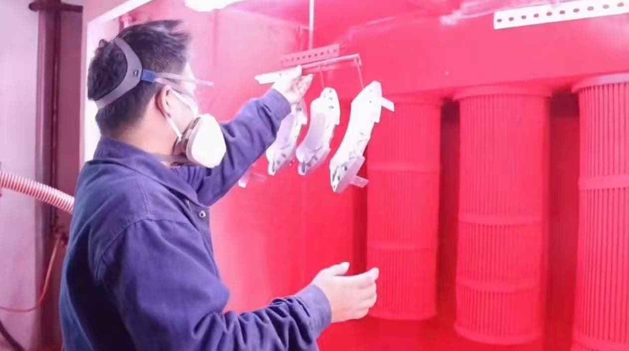 In-house spray painting process for aluminum die casting project evaluation